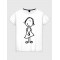  Tricou cuplu Cuplu cu o floare. Photo 3